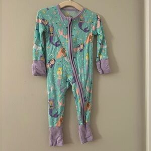 Little Sleepies Mermaid Magic Baby Size 0-3 Months